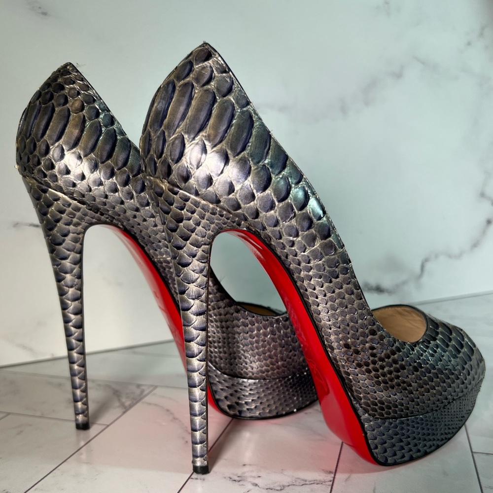 Christian Louboutin Python Heels 39